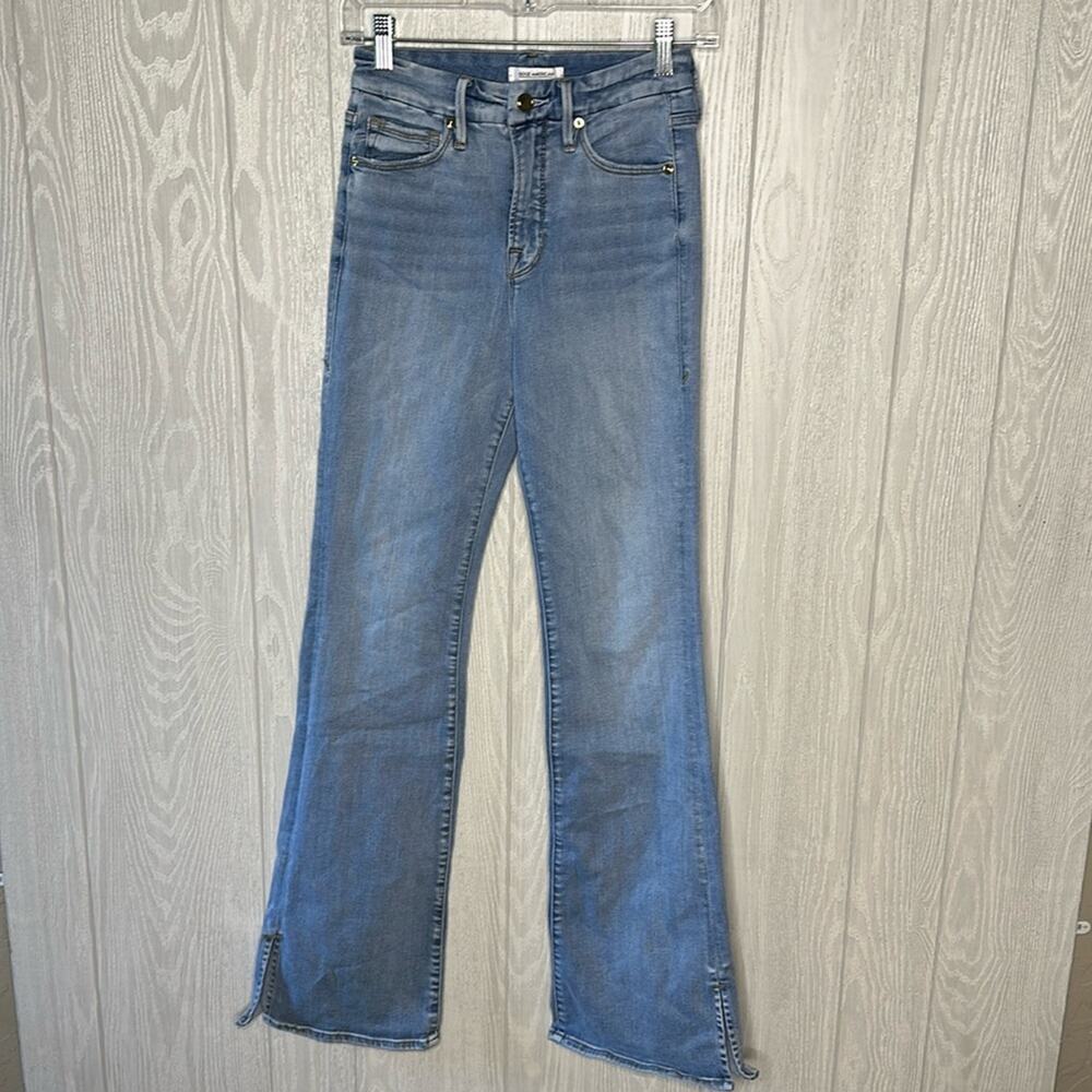Good American Good Flare jeans size 27
